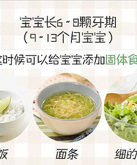 盘点了宝宝长乳牙的不同月龄可以吃的食物