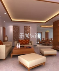 新中式风格客厅装修效果