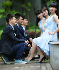 户外庭院清新婚礼----纪念你温暖我的时光@绎哲影像出品