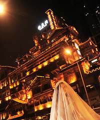 爱丽丝的星光旅行——我梦寐以求的夜景婚纱照!