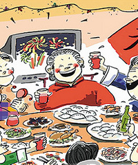 春节到底在家吃?还是在外面吃?来推荐春节团圆聚餐的餐厅
