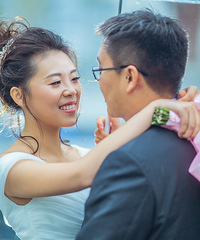 The memory of my wedding——雨中的光芒