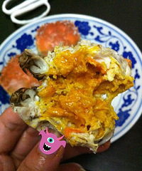 盐烤蟹(鲜甜烤箱版)