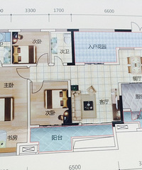 麻烦坛子的各位朋友帮我看看这个户型怎么样,谢谢!!!