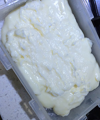 教你做超简单的牛奶椰丝小方!