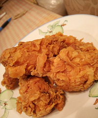 啦啦啦~~~~~色香味俱全的炸鸡腿自己做,媲美KFC你信不