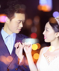 【最爱的夜景婚纱照】 果真没让我失望(多图)