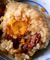 晒粽子照片,送包太极正宗嘉兴粽子啦