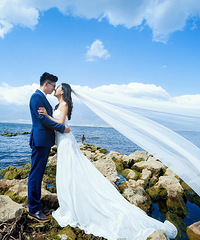 李易峰说这样的婚纱照应该交给国家 国宝级旅拍归来