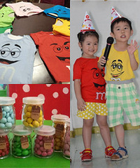 M豆主题集体生日party
