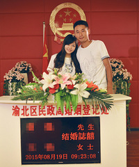 我们绕了这么一圈才遇到----C+W的结婚登记跟拍