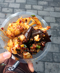 贴秋膘了 整点儿重口味儿的【美食狗仔大PK】