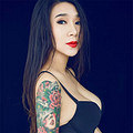 女王的霸气纹身