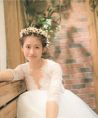 『照片记录下了你的容颜,和我的爱』—在家拍清新婚纱 ~教程31L