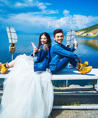 洱海边浪漫旅拍‘ wedding、