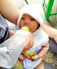 #晒单+晒娃#我家豆子养成记