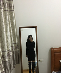 为了参加活动买了穿衣镜 我容易么+【裙子秀】