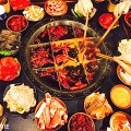 麻辣牛肉点7份的火锅