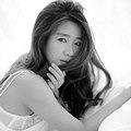 小性感的黑白照片