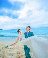 最美的情,普吉岛婚纱之旅开始谱写