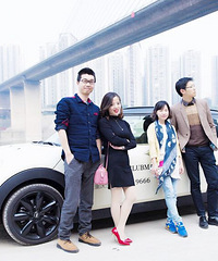 跟着购物狂,试驾minicooper clubman