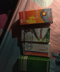 我女儿突然高烧了