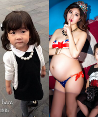 有女儿就是要打扮漂亮