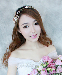 2016春季新娘造型分享,给婚礼一点小清新【w88优德官方结婚那些事】