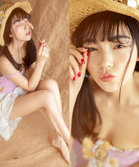春天到,拍了套少女感清新写真