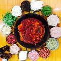 中药材熬锅底的火锅