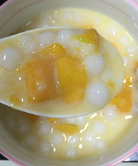 超级简单的芒果西米露 +【甜品自己做】
