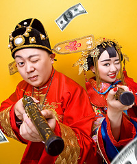 三毛婚纱照
