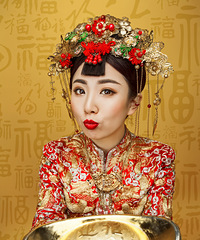 新人交作业了--璧山基地婚纱出炉~~~