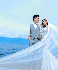 活力妞的唯美旅行婚纱照-【洱海文艺之旅】
