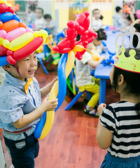 幼儿园办生日PA,高兴惨了