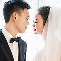 冒生命危险拍的婚纱照