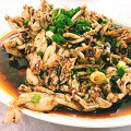 麻辣有回甜味的口水蛙