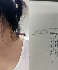 那谁?插队还有理?居然还动手打人