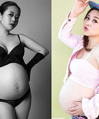 百变孕妈,性感可爱都能驾驭