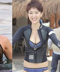 从女明星的泳装照,看看谁的身材是真材实料