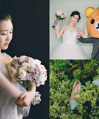 轻松小熊来助阵,我的清新创意婚礼