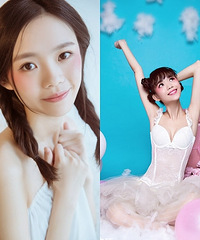 第一次拍写真好羞涩,但是十足的少女感
