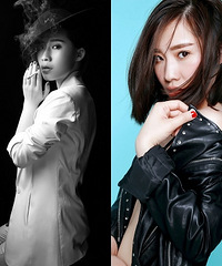 穿上西装和皮衣,女生撩妹比男生还帅