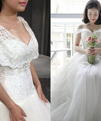 120斤变90斤,穿对婚纱很重要