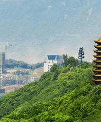 问下照母山的楼盘哪个离即将开通的轻轨最近呀?