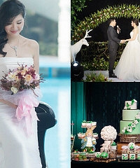 我的绿野仙踪婚礼,甜品台是亮点