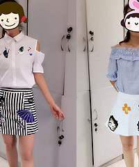 跟团买了两套衣服一共才160元