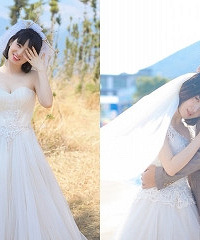 带上鹿角穿上婚纱,清新大理婚纱之旅