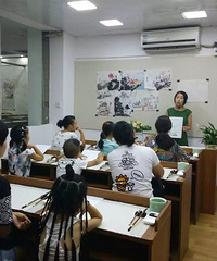 为娃打探国画的学习