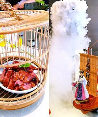 摆盘超霸道的一家创意餐厅